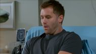 Derek thought he'd get a leg up on Ashley on Beyond the Gates | Image: CBS